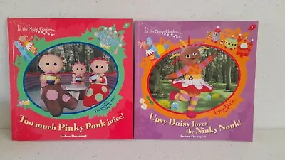In The Night Garden Book - Too Much Pinky Ponk Juice No#2 & #3 Upsy Daisy • $10