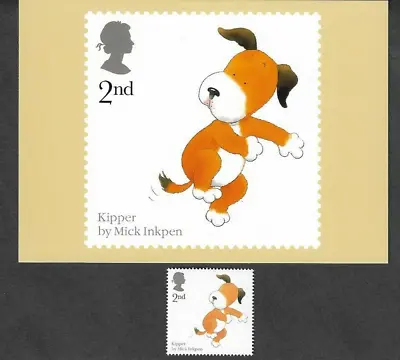 $4.90 • Buy Kipper The Dog Animal Tales Royal Mail Stamp & Postcard-2006 Cartoons-G.Britain