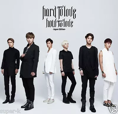 BEAST B2ST Album [Hard To Love How To Love] Japan Ver. Limited Edition CD+DVD • $17.68