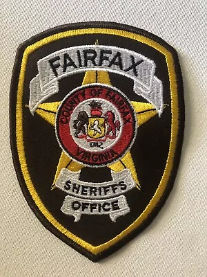 Virginia Police -  Fairfax  Sheriff  VA  Police  Patch • $0.99