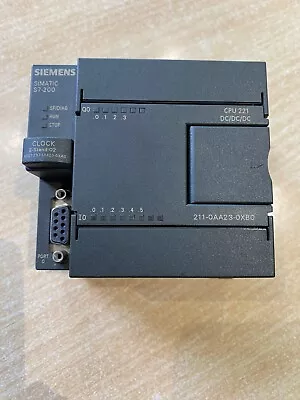 Siemens Simatic S7-200 CPU221 6ES7 211-0AA23-0XB0 *TOP* • $99.98