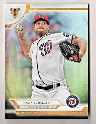 Max Scherzer 2018 Topps Triple Threads !! Card #31 • $1.99
