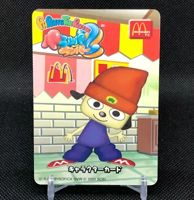 PaRappa The Rapper McDonald's Game Character Card 2001 Japanese No.7 • $22.99