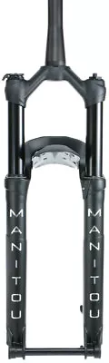 Manitou Machete Suspension Fork - 27.5  120 Mm 15 X 110 Mm 44 Mm Offset Matte BL • $464.99