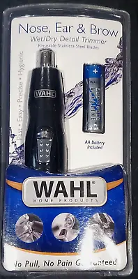 WAHL Nose Ear & Brow Wet/Dry Detail Trimmer 5608-900 /w Battery- SEALED • $13.47