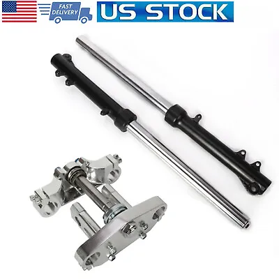 Front Forks & Shock Suspension Triple Tree For SSR Tar SDG 50-125cc Pit Bike • $108.61