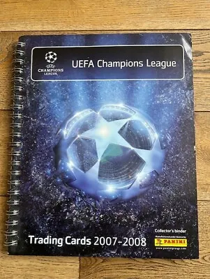 Complete Panini Champions League 2007/08 2008 Collectors Binder Mint Condition • £79.99