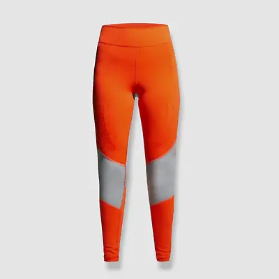 $141 Adidas By Stella McCartney Women's Orange Training-Tights Pants Size 2XS • $45.18