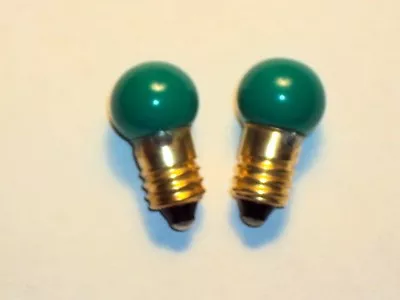 Lionel Bulb 302 Green Replacement (1-pair) Auction • $1.70