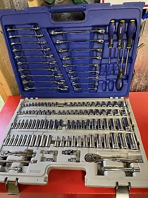 Expert By Facom 1/4  & 3/8  Dr. 126 PC Master Socket Set 6 / 12-PT E034835 -nice • $299