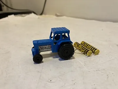 £6 • Buy MATCHBOX SERIES 75 ,FORD TRACTOR AND HARROW, No 46  Unboxed