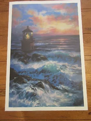 Violet Parkhurst  Lighthouse  Signed Limited Edition Art Print 135/950 EUC • $31.99