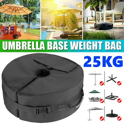 Heavy Parasol Base Stand Weights Umbrella Sandbag For Outdoor Hanging Cantilever • £11.92