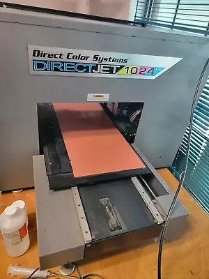 Direct Color Systems 1024 UV Flatbed Printer - Prints On Anything! • $3999