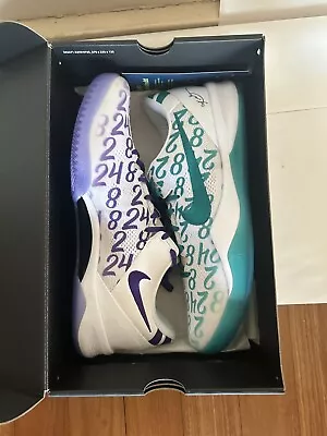 Nike Kobe 8 Protro Low Purple/emerald Mismatch Pair Size 16 • $500