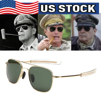 Aviator Sunglasses Premium Military Pilot Ultraviolet Mens Polarized Sunglasses • $9.29
