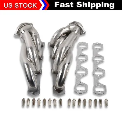 $124.99 • Buy Stainless Steel Exhaust Manifold Headers Fits 79-1993 Mustang 5.0 V8 GT/LX/SVT