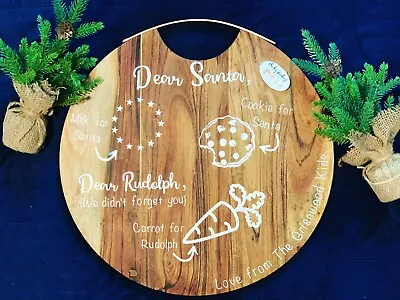 Personalised Santa Treat Board • $30