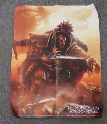 Games Workshop Warhammer 40k Horus Heresy Vintage Warhammer 40k Poster A3 Size • £37.32