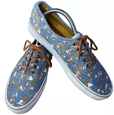 Disney VANS Toy Story Unisex Lace Up Shoes Sneakers US Men’s Size 12 Woody Andy • $59.87