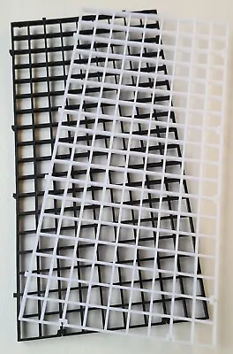 Egg Crate For Aquarium Fish Tank Marine Coral Reef Sump 30cm X 15cm White Black • £2.99