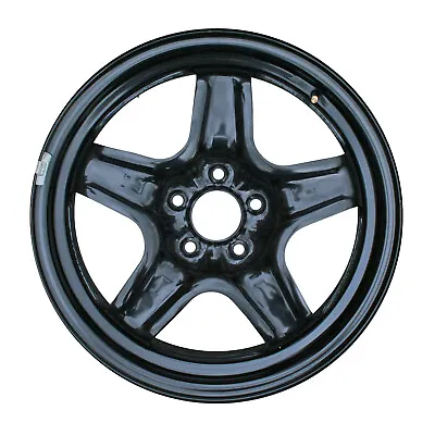 08075 New Replacement 17x7 Black Steel Wheel Fits 2007-2010 Saturn AURA • $97