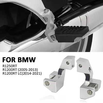  Motorcycle Passenger Footrest Lowering Kit For BMW R 1200 RT 2005-13 &1250 RT • $32