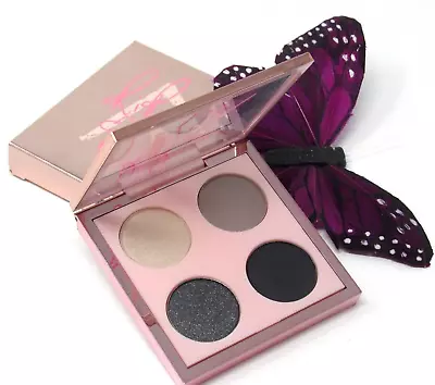 RiRi Hearts MAC Quad Eyeshadow Palette Smoked Cocoa Rihanna Limited Edition NIB • $42.29