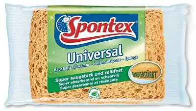 Spontex UNIVERSAL Large Sponge - 1 Ct - Made In Germany FREE SHIPPING • $8.99