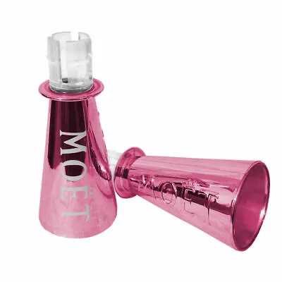 Moet Chandon Champagne Mini Sipper Pink Rose 187ml - Set Of 2 New • $14.99