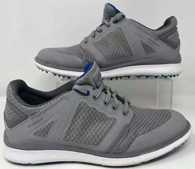 Callaway Highland Waterproof Spikeless Golf Shoe Men's Size 8.5 D Grey / Blue • $29.99