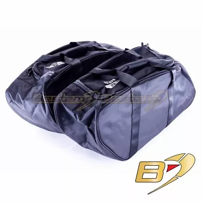 $50.02 • Buy Yamaha V Star 1300 950 Saddlebag Side Case Trunk Liner Bag Liners Bags, Black