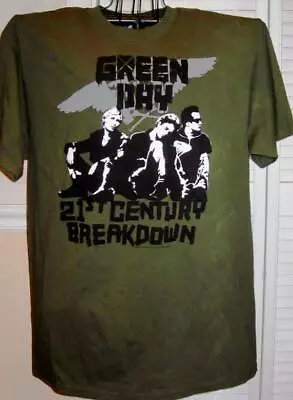 Green Day 21st Century Breakdown RARE Concert T-shirt  • $25