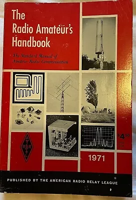 Vintage 1971 ARRL The Radio Amateur’s Handbook 48th Edition Ham Radio • $10