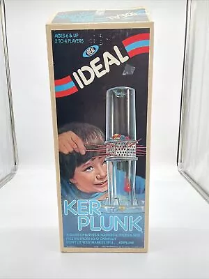 Vintage 1980 Kerplunk Game By Ideal Nice Condition Marbles And 30 Sticks • $29.95