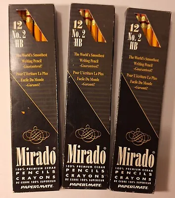 Mirado No 2 Pencils 35 Pencils 100% Premium Cedar Paper Mate  • $26