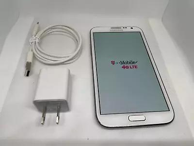 SAMSUNG GALAXY NOTE 2 II SGH-T889 WHITE T-Mobile UNLOCKED • $69.30