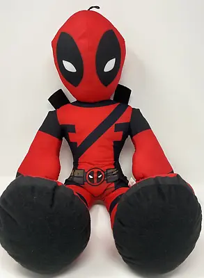 Marvel Universe Comics Deadpool Plush Stuffed Figure Toy 24 Inch • $14.99