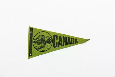 Vintage Canada Souvenir Felt Mini Pennant 7.5  • $8.49