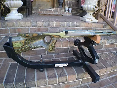 Remington 700 ELITE L/A SENDERO BDL SPS SATIN WOODLAND CUSTOM Stock PACHMYR  504 • $279.99