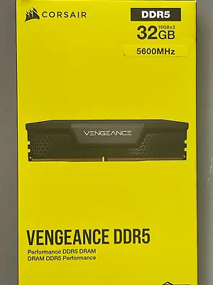£100 • Buy Corsair VENGEANCE 32GB (2x16GB) PC5-44800 (DDR5-5600) CL36 DIMM Memory -...