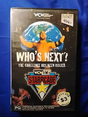 Wwe Wwf Wcw Starcade 99 Wrestling  Vhs Video  • $20