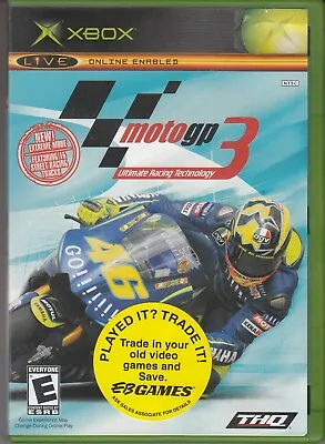 MotoGP: Ultimate Racing Technology 3 (Microsoft Xbox 2005) - Complete  • $7.99