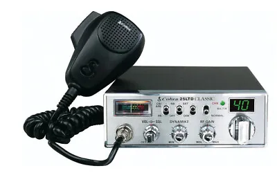 Cobra 25 Ltd Classic Cb Radio Peaked/tuned Loud Talking Free Fast Shipping!! • $139