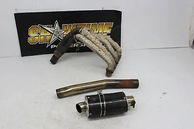 1998 Kawasaki Ninja Zx11 Zx1100d Full Exhaust System Headers Head Pipe Muffler • $179.10