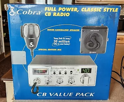 Cobra 25LTDCLASSIC 40 Channel CB Radio With Antenna • $120