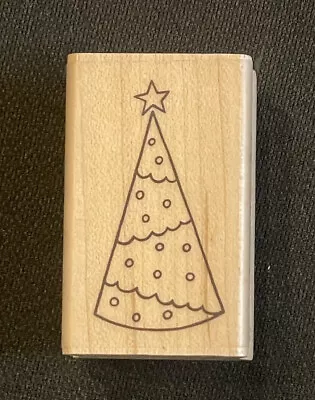 A Muse Rubber Stamp Holiday Tree 2-2172D 1.25 X 2” Christmas • $6.72