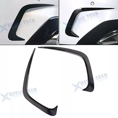 Glossy Black Rear Bumper Spoiler Air Vent Cover Trim For BMW 3 Series G20 2019+ • $28.93