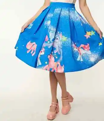 Unique Vintage Hasbro My Little Pony Starlight Party Swing Skirt L • $49.99