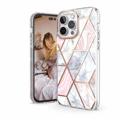 $11.66 • Buy Fr IPhone 14 Plus 13 12 11 Pro XS Max XR Case Clear Marble Shockproof Slim Cover